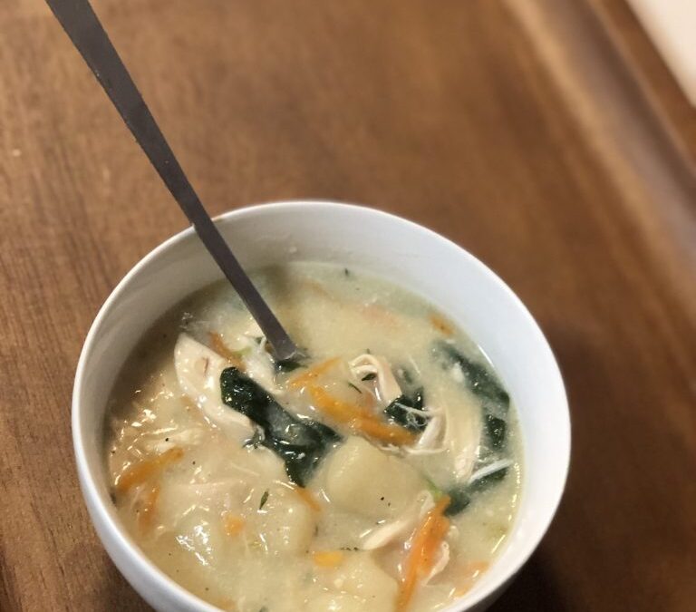 Creamy Chicken Gnocchi Soup