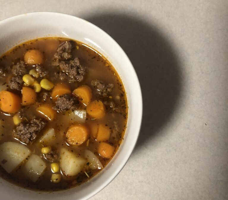 Hamburger Soup: Instapot or Crockpot