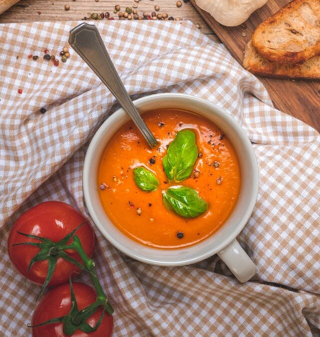 Tomato Basil Soup Puree