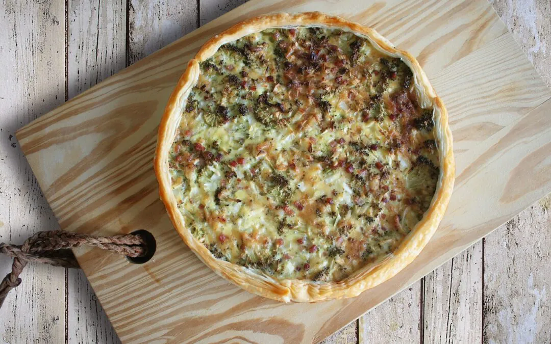 Ham & Broccoli Quiche gf/df